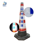 Traffic Cone Collars - Highway Safety Reflective Cone Sleeve for 1000MM Road Cone